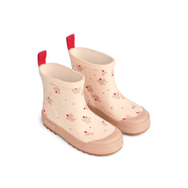 Liewood Tekla Regenstiefel Mini Butterfly auf Apple Blossom