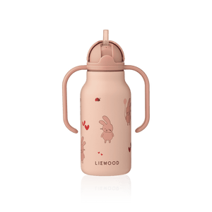 Kimmie Trinkflasche Wild Child Rosey von Liewood, seitlich