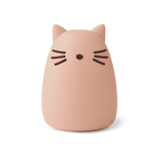 Winston Night Light Cat Rose