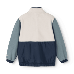 Liewood Wynn Fleece-Pullover Classic Navy Mix – Vorderansicht