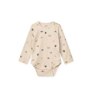 Liewood Yanni Baby Body Aviator aus Bio-Baumwolle mit Rüschen
