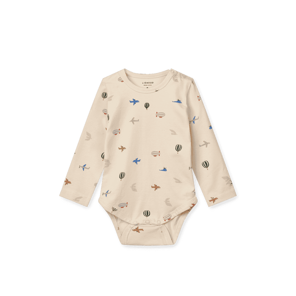Liewood Yanni Baby Body Aviator aus Bio-Baumwolle mit Rüschen