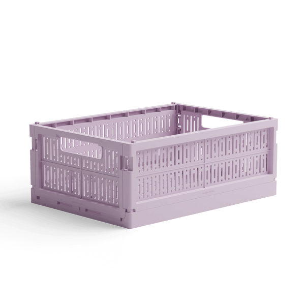 Made Crate Aufbewahrungsbox Midi Lilac | Aufbewahrung & Ordnungssysteme | Beluga Kids