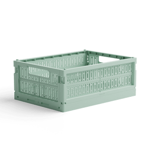 Made Crate Aufbewahrungsbox Midi Minty | Aufbewahrung & Ordnungssysteme | Beluga Kids