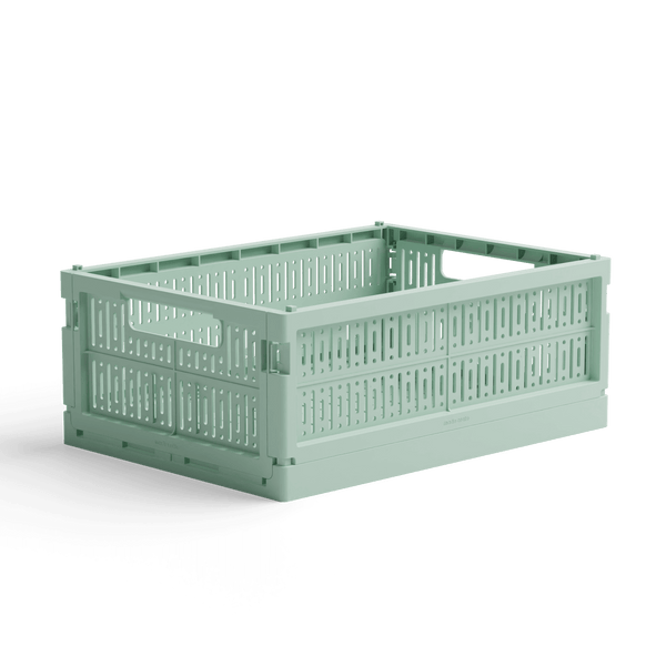 Made Crate Aufbewahrungsbox Midi Minty | Aufbewahrung & Ordnungssysteme | Beluga Kids