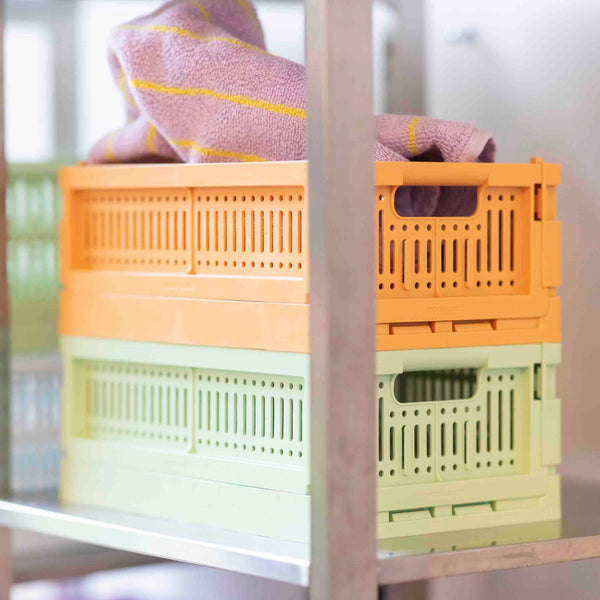 Made Crate Aufbewahrungsbox Mini Spring Green | Aufbewahrung & Ordnungssysteme | Beluga Kids