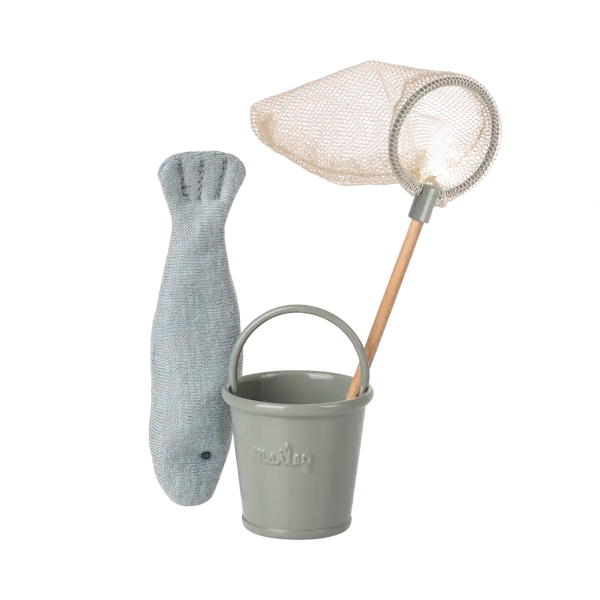 Maileg Angelset für Mäuse mit Angel und Zubehör