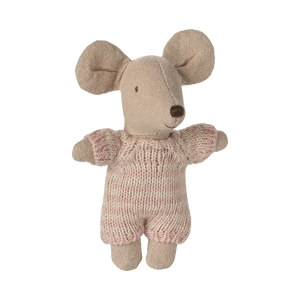 Maileg Babymaus Rose, 9,5 cm gross, Detailansicht