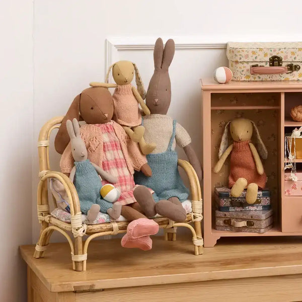 Cremegelber Mini-Hase von Maileg in Grösse 1, Detailansicht