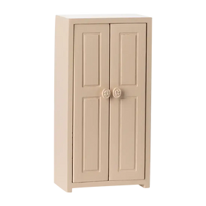Maileg Holz Kleiderschrank für Mäuse in Light Rose
