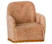 velvet armchair Maus Powder