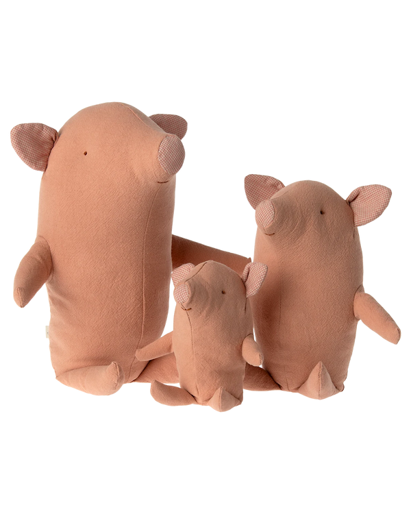 Maileg Trüffelschwein Baby Kuscheltier von der Seite | Beluga Kids