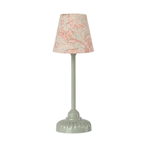 Maileg Vintage Stehleuchte Maus Mint, 14 cm hoch
