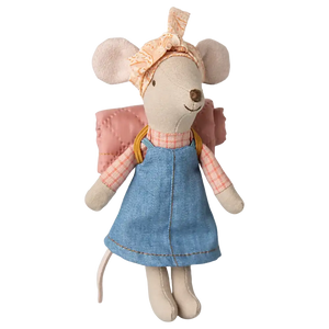 Maileg Wandermaus Grosse Schwester, 13 cm, im Wanderoutfit