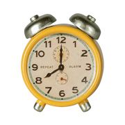 Yellow Mouse Alarm Clock