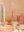 Multi Block Colour Table Candles (x4)