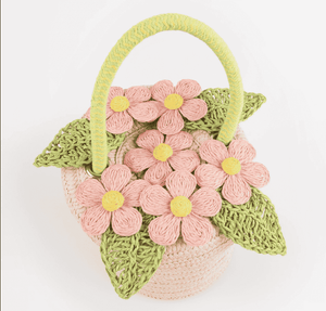 Meri Meri Blumentopf Korb als Osternest getragen