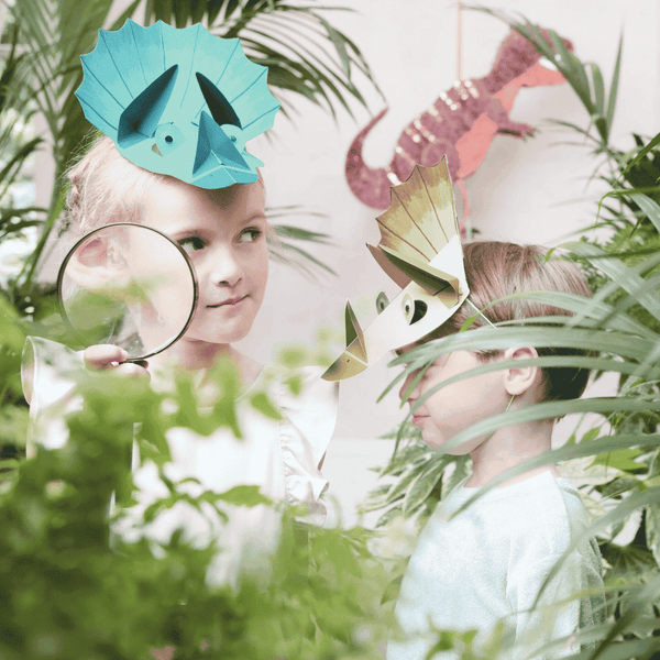 Wackelaugen am Meri Meri Dinosaurier Partyhut