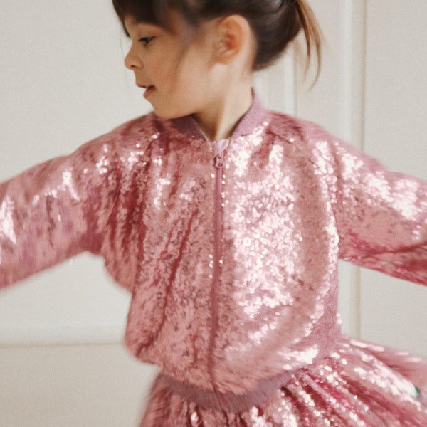 Veste à sequins Starla Blush