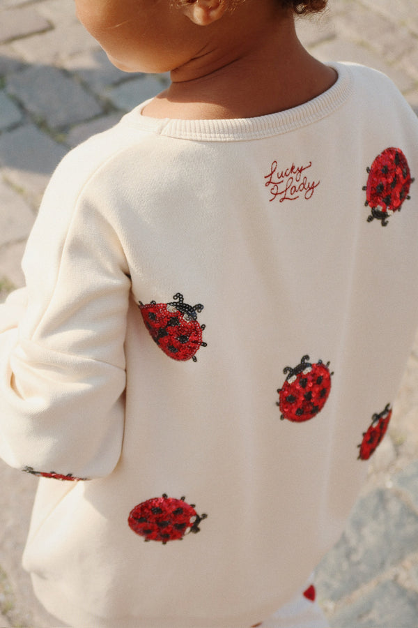 Limité : Sweat Lou Ladybug Glitter