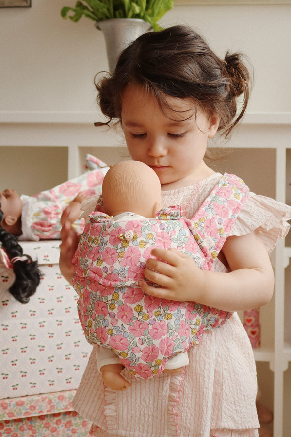Doll carrier Rose Anglaise