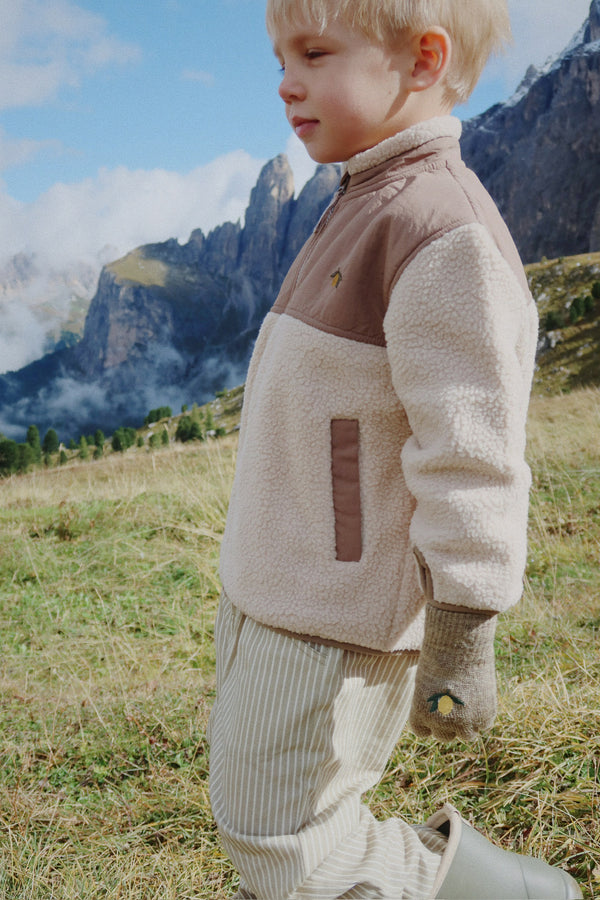 Flynn Fleece Jacket Oxford Tan