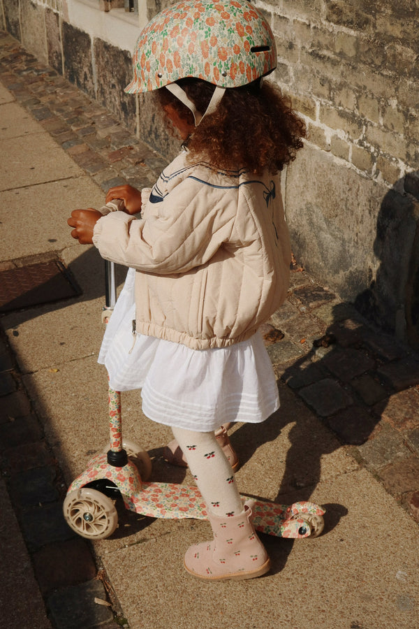 Juno Bomber Jacket Cameo Rose
