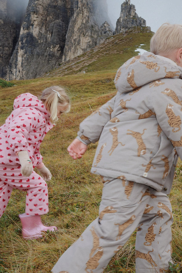 Mismou Ruffle Winter Jacket Amour Pink