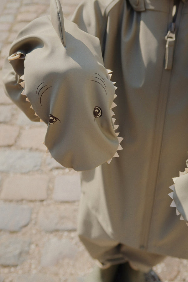 Plainy Shark Rain Gloves Laurel Oak