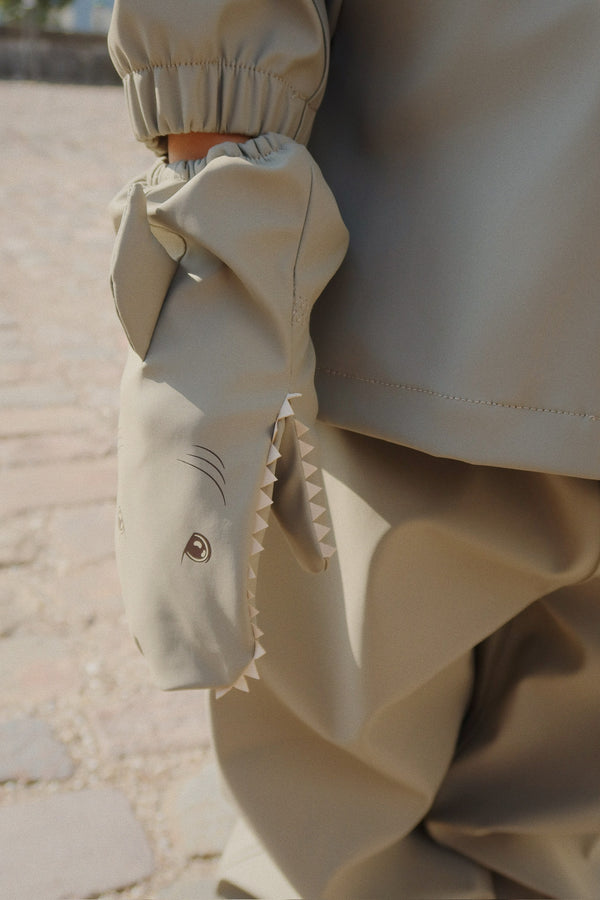 Plainy Shark Rain Gloves Laurel Oak