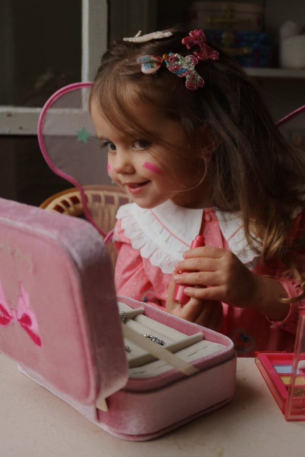 "All I wish for" jewelry set pink