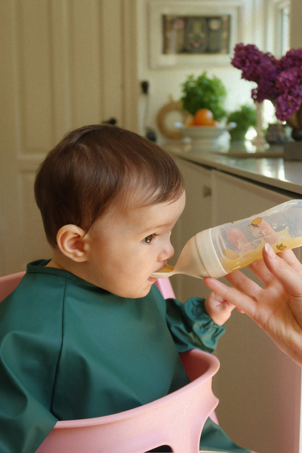 2-Pack Bib with Sleeves Kubi / Rain Forest