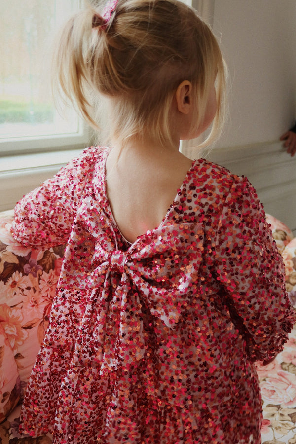 Purple sequin dress Sparkling Sangria