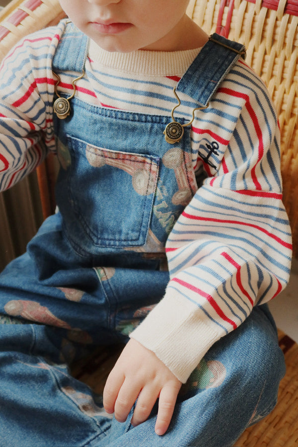 Magot Denim Dungarees Tiger
