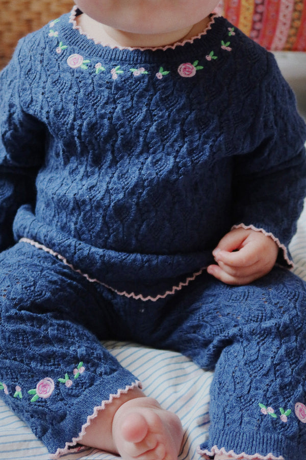 Rosier Pullover Ensign Blue