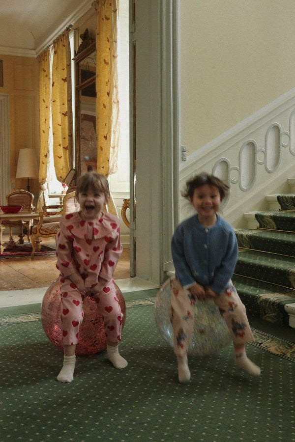 Glitter Bouncy Ball Lemon