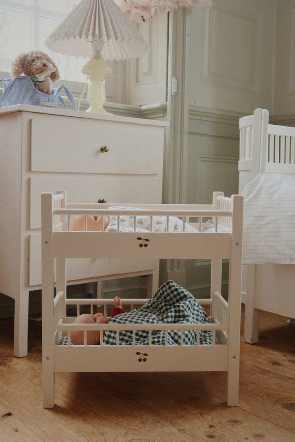 Doll bedding Green Check