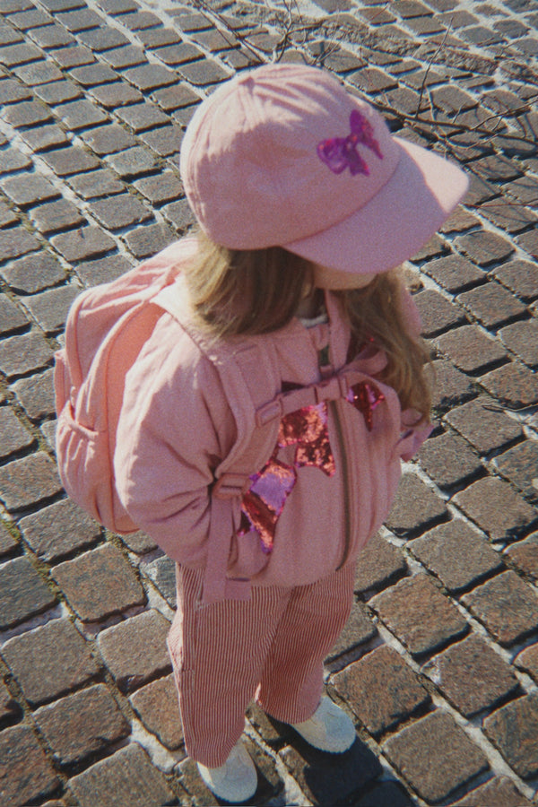 Juno Sequin Backpack Rosette