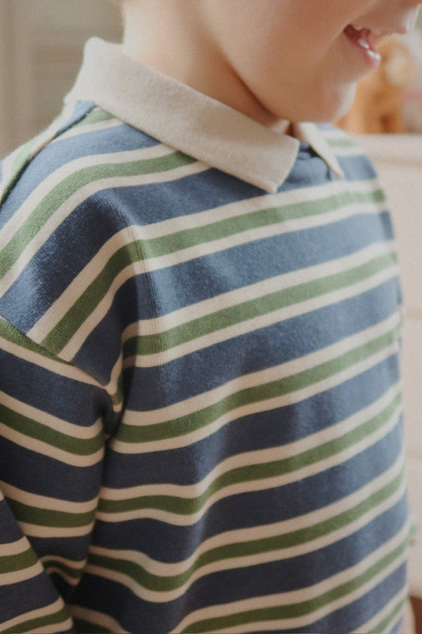 Spotty Lanarm Polo Spellbound Stripe