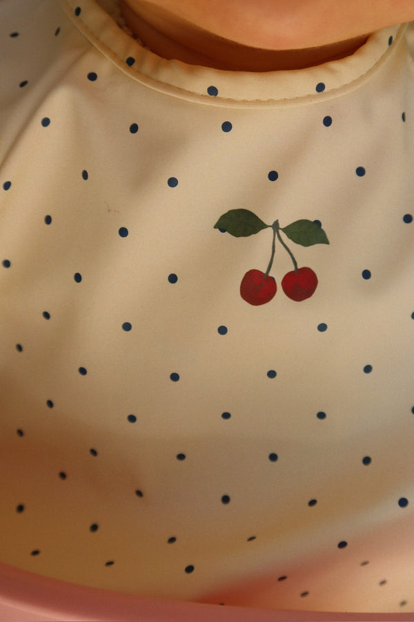 2-Pack Bib with Sleeves Navy Dot / Rain Washed