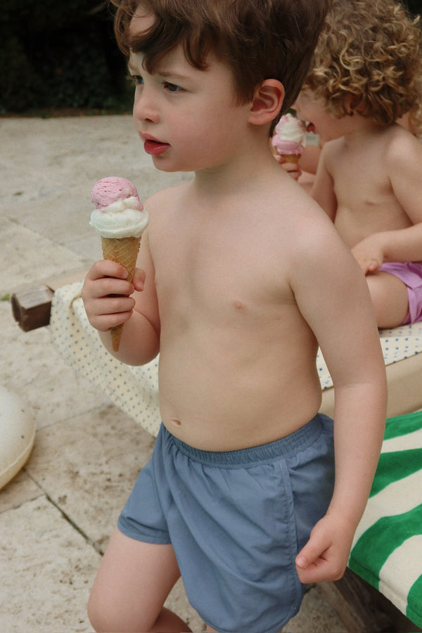 Set of 2 Pomio swim shorts Tea / Flint Stone