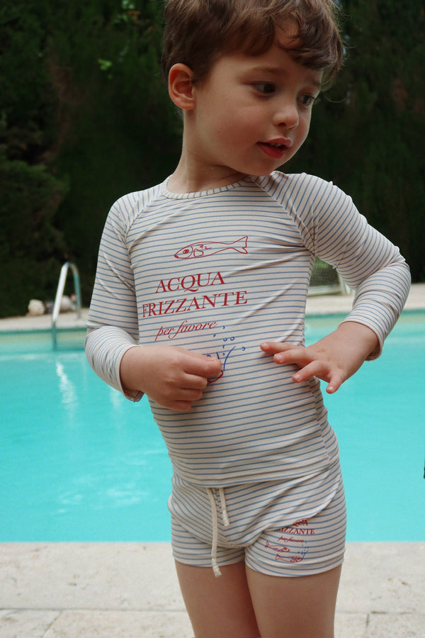 Aster UV Shirt Stripe Blue