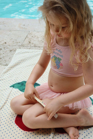 Konges Sløjd Sommerlook mit Amandine Bikini Powder Pink
