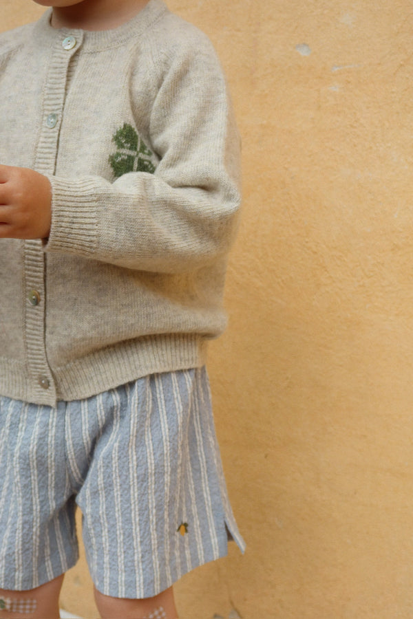 Billi knitted cardigan off white melange