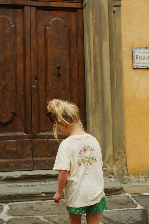 Era T-Shirt Buttercream / Juicy