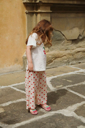 Konges Sløjd Era T-Shirt Off White – Detailansicht