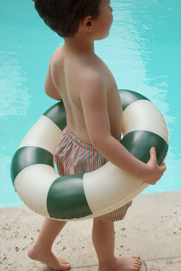 Asnou swim shorts Blush Stripe