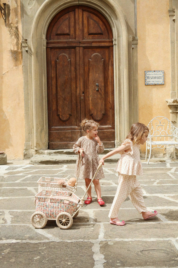 Coco Muslin Top Carta Rosa