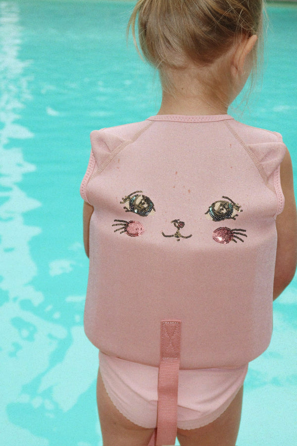 Kitty Life Vest Powder Pink