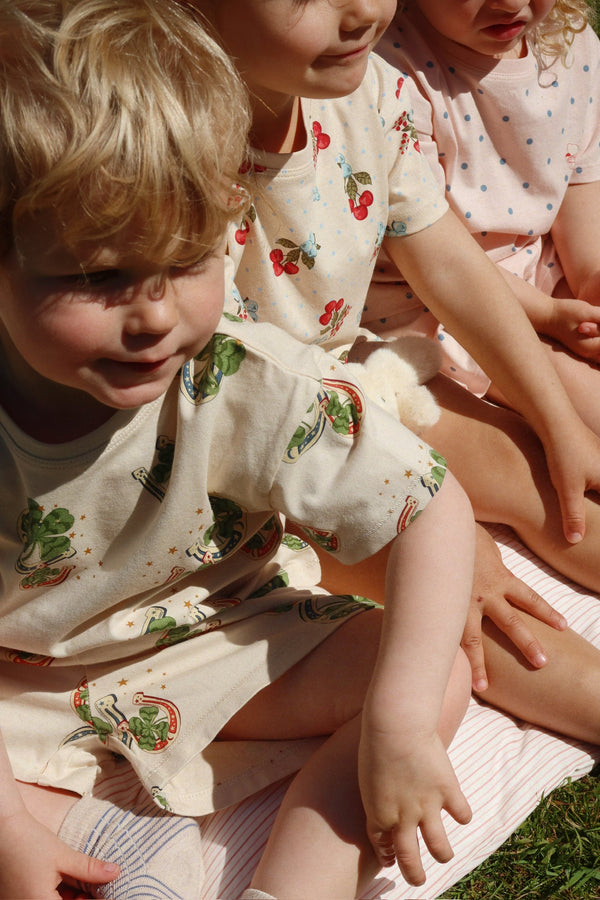 Lin Shirt + Shorts Set Mon Grand Citron